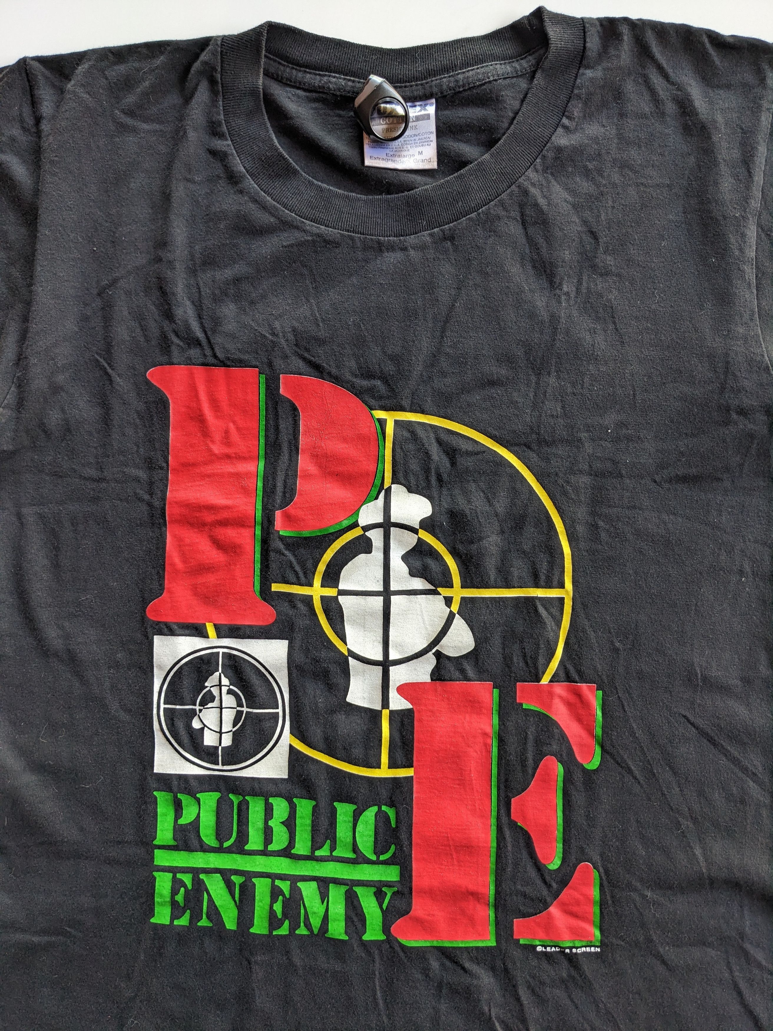 Public Enemy × Rap Tees × Vintage Vintage Public Enemy What Side You On? Size US M / EU 48-50 / 2 - 3 Thumbnail