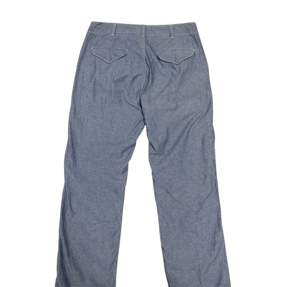Beams Plus Beams Plus Chambray Cotton Straight Easy Pants W32x33 Size US 32 / EU 48 - 7 Thumbnail