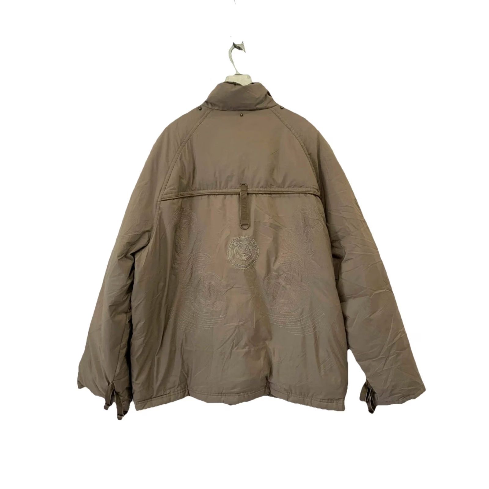 Roberto Cavalli VINTAGE Roberto Cavalli Men’s Puffer Jacket Brown 2XL IT 56 / USA 22 Jacket Mens Brown 2XL Cavalli Size US XXL / EU 58 / 5 - 2 Thumbnail