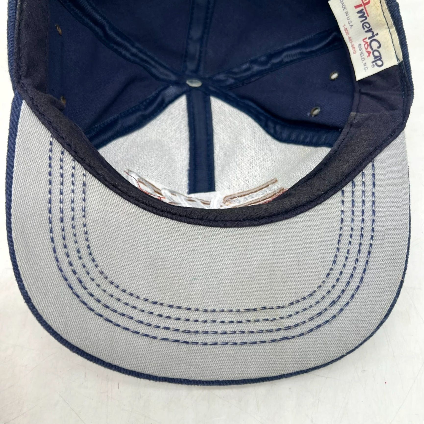 Vintage NRA Friends of Sponsor Trucker Cap Blue Adjustable Baseball Cap Men USA Outdoor Hunting Size ONE SIZE - 6 Thumbnail