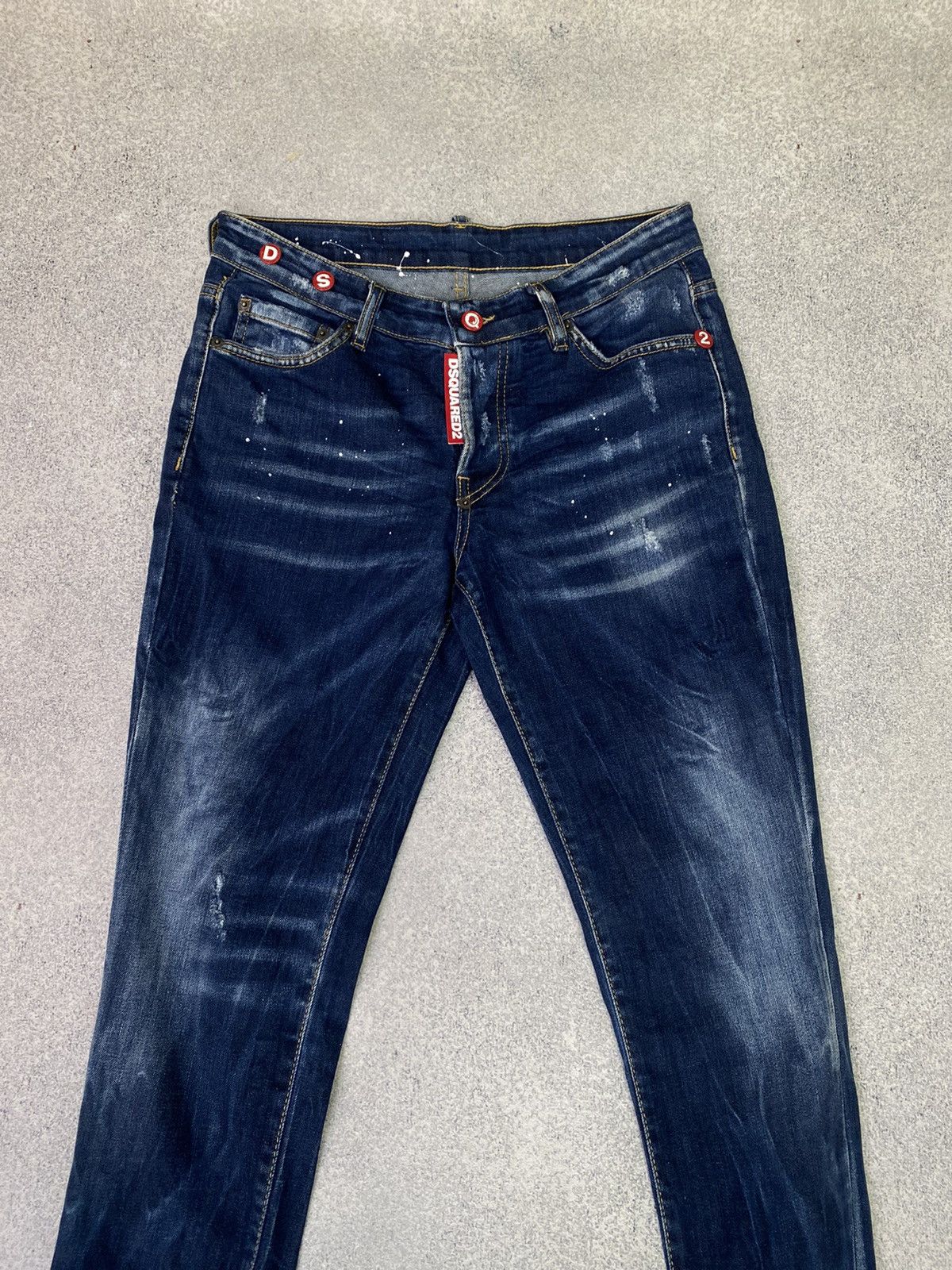 Dsquared2 × Vintage Vintage Dsquared2 Denim Blue Luxury Jeans Size US 31 - 7 Thumbnail