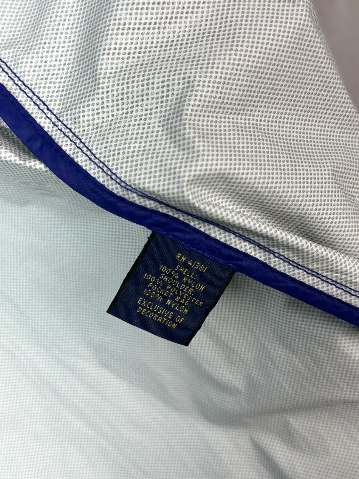 Polo Ralph Lauren Polo Golf Ralph Lauren Wind Water Resistant Blue Nylon Vest Size US XL / EU 56 / 4 - 12 Thumbnail