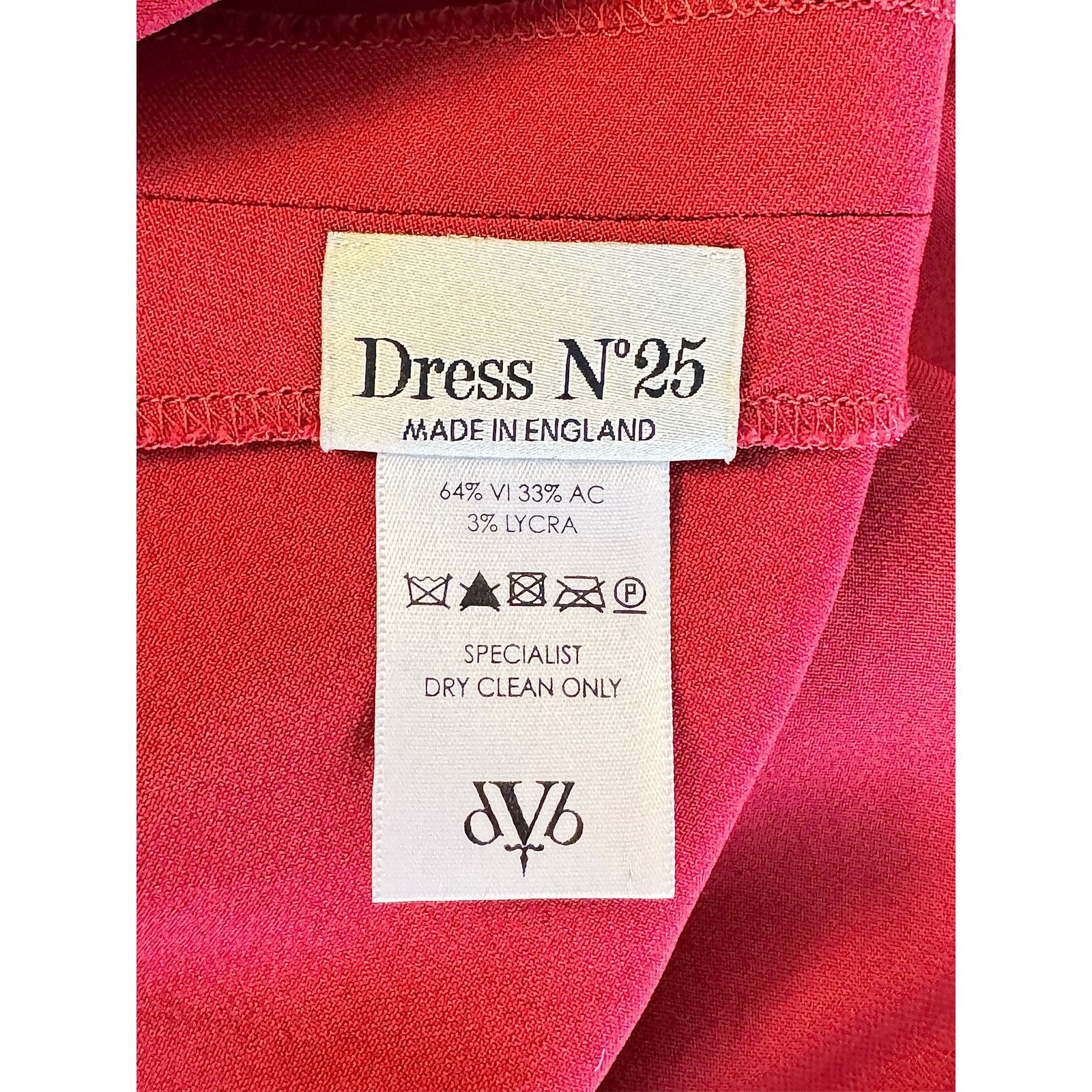 Victoria Beckham Victoria Beckham Red Viscose Long Dress Size M / US 6-8 / IT 42-44 - 4 Thumbnail