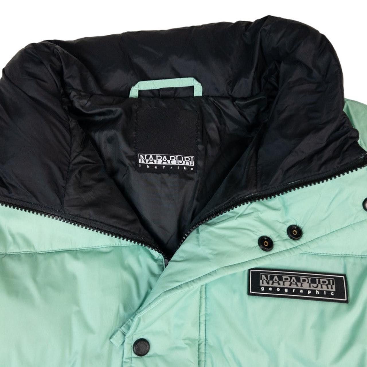 Napapijri Vintage Napapijiri Georgraphic Zip Up Puffer Jacket Size L Size US L / EU 52-54 / 3 - 4 Thumbnail