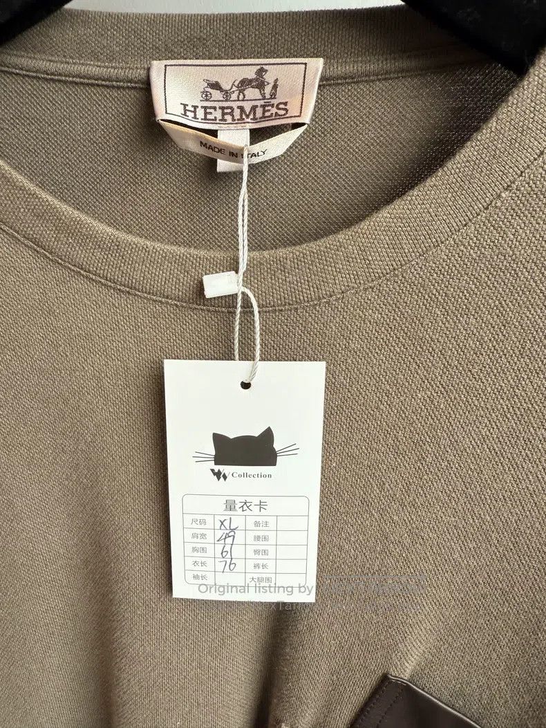 Hermes Hermes Men's T-shirt Size US XL / EU 56 / 4 - 3 Thumbnail