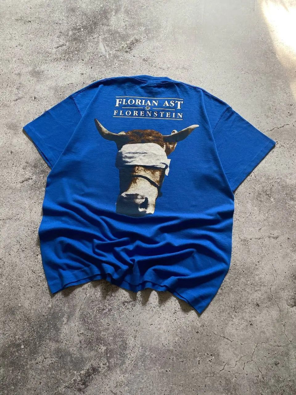 Band Tees VINTAGE 1996 FLORIAN AST FLORENSTEIN ALBUM ROCK T SHIRT Size US XL / EU 56 / 4 - 2 Thumbnail