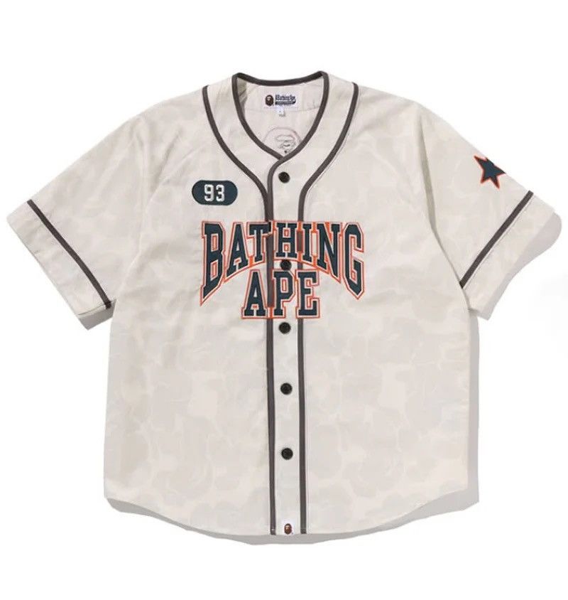 Bape Bape Baseball Shirt Size ONE SIZE - 1 Thumbnail