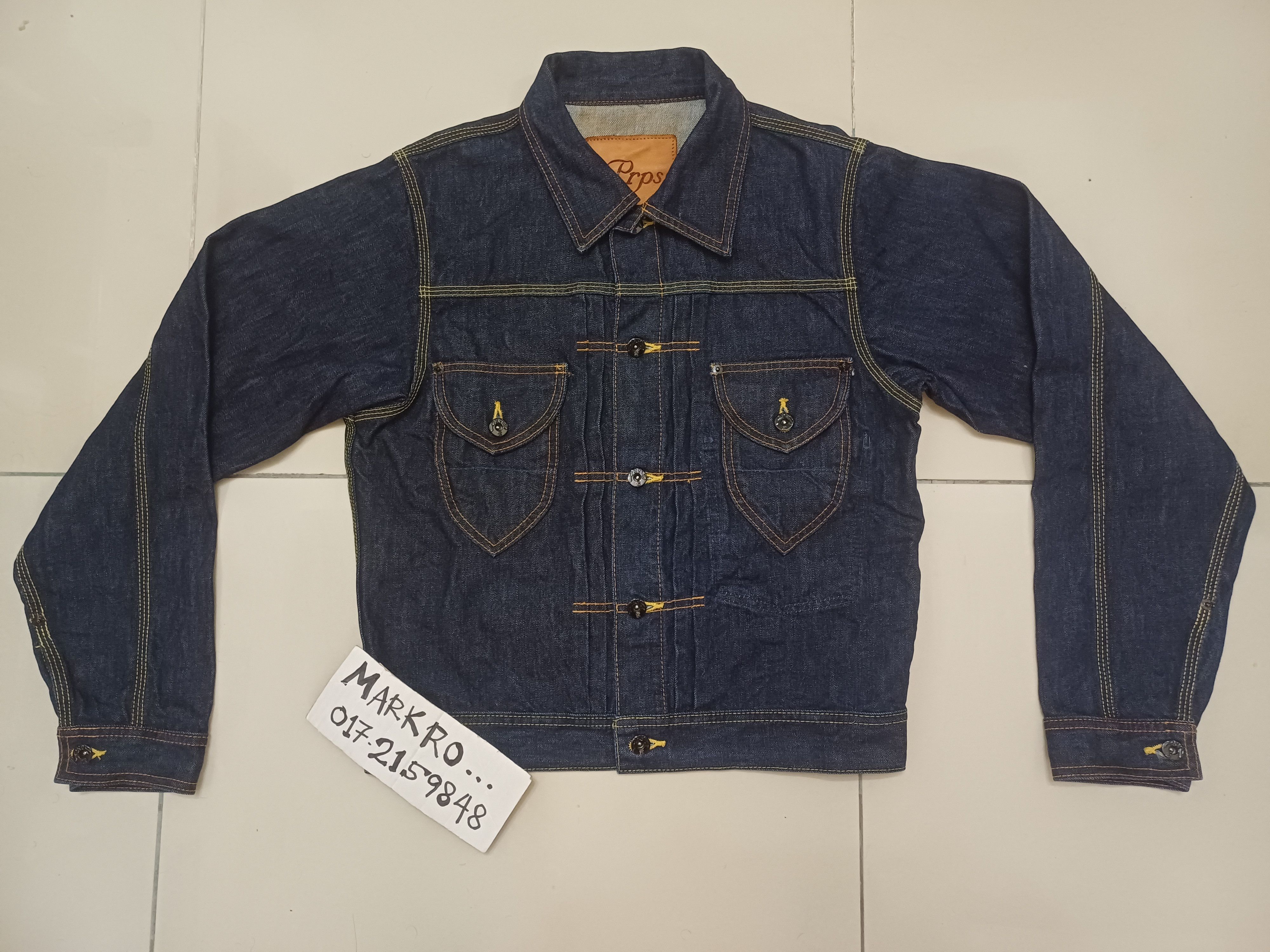 Japanese Brand Nice PRPS denim jacket Size US L / EU 52-54 / 3 - 1 Thumbnail