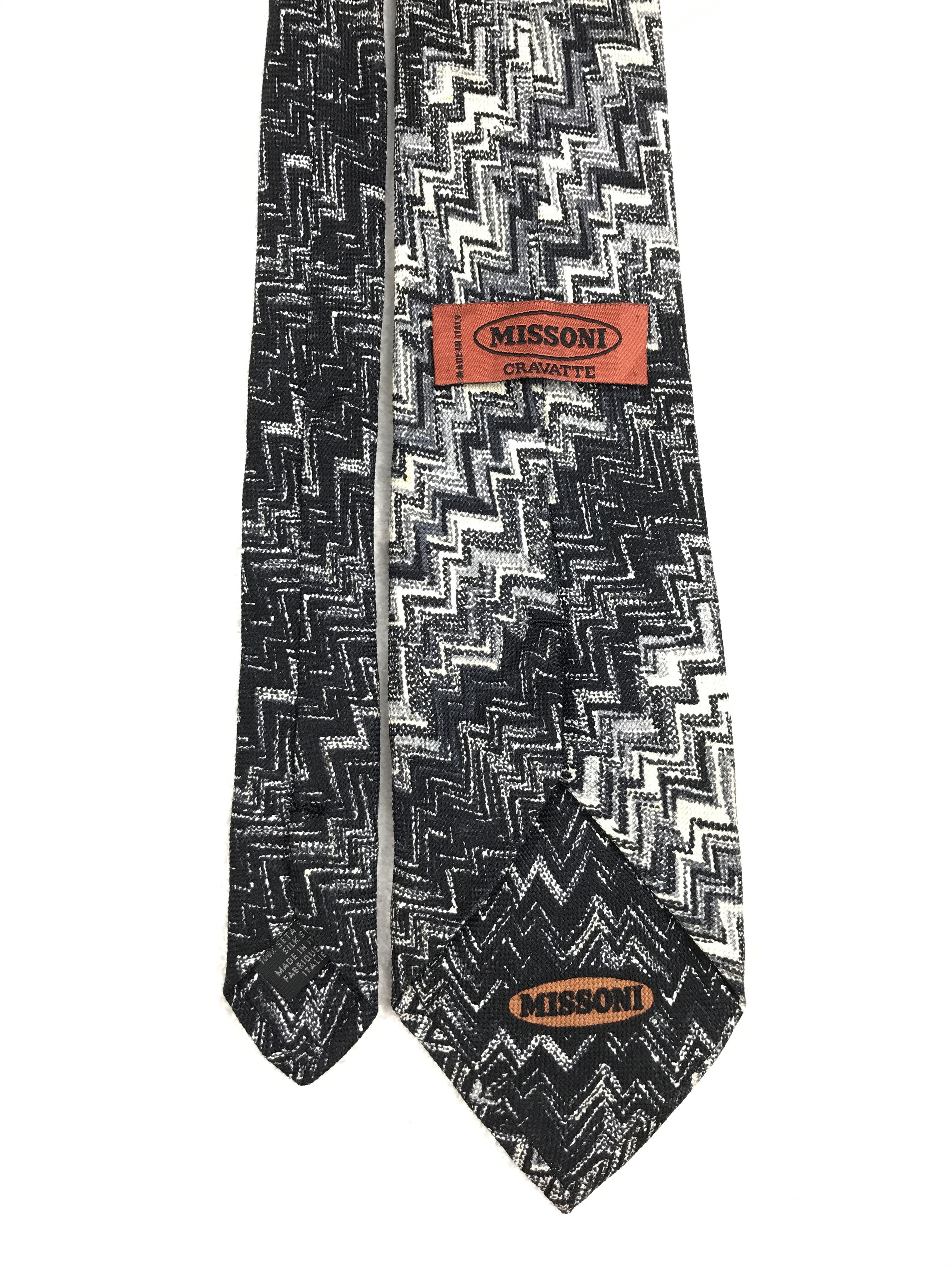 Missoni × Vintage Vintage Missoni Silk Necktie Size ONE SIZE - 4 Thumbnail