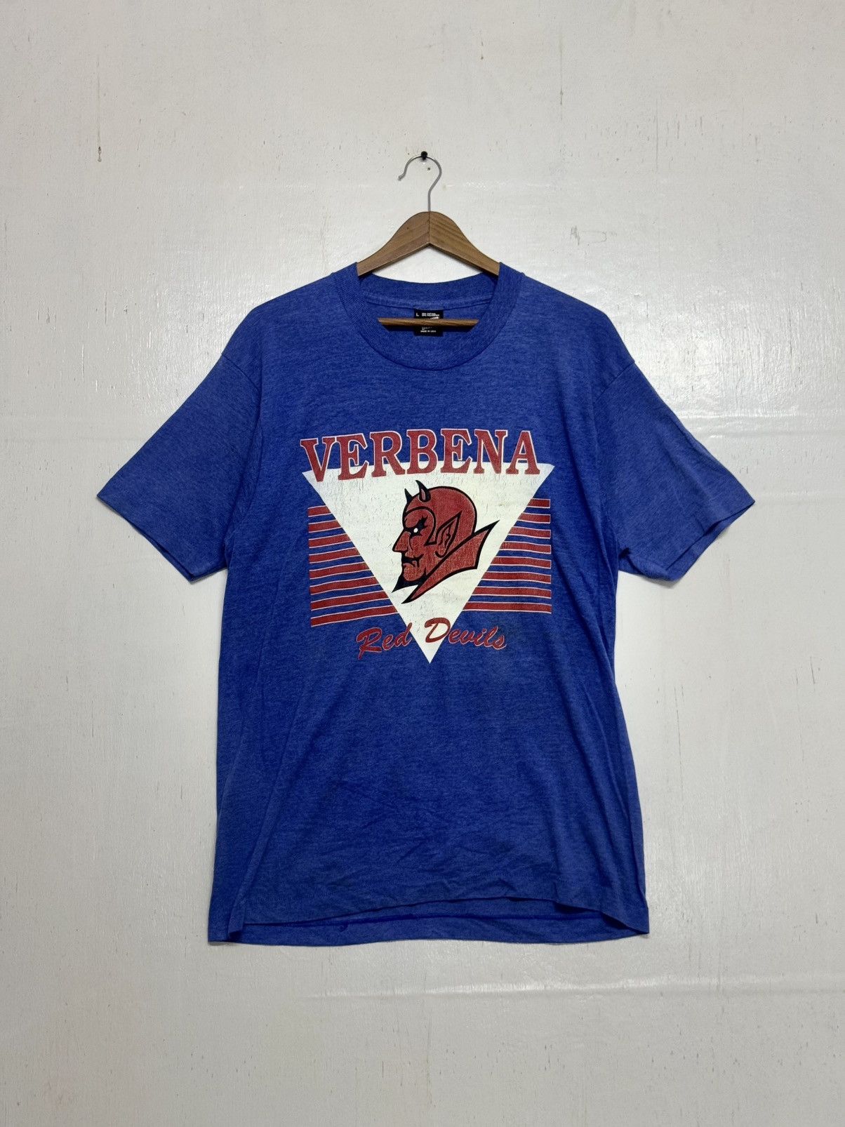 Vintage Vintage Verbena Red Devils 80s Size US L / EU 52-54 / 3 - 3 Thumbnail