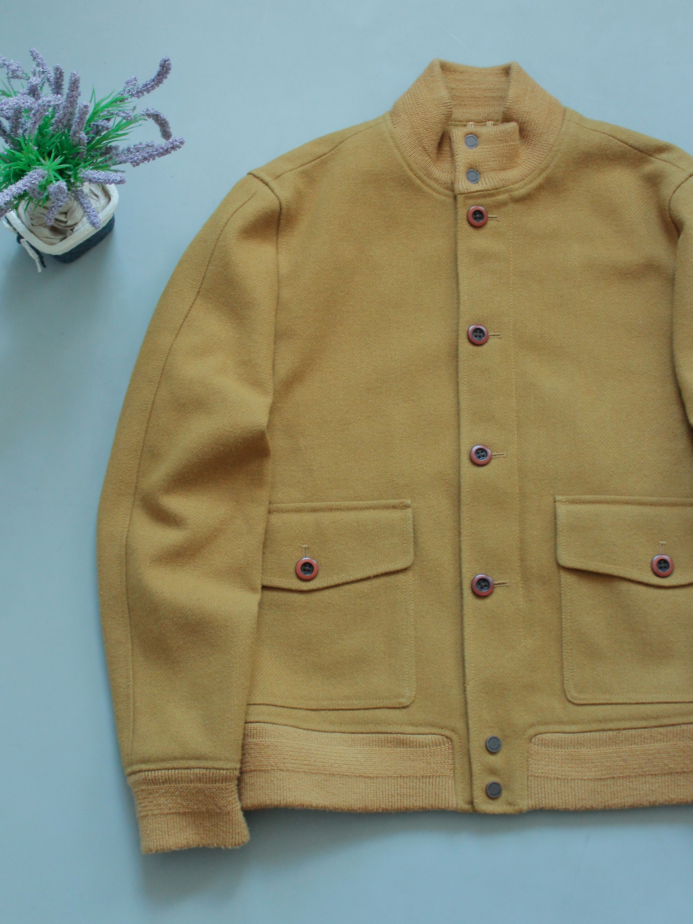 Timberland Moxie Wool Mountain Bomber Jacket Old Money Light Brown M-L Size US M / EU 48-50 / 2 - 3 Thumbnail