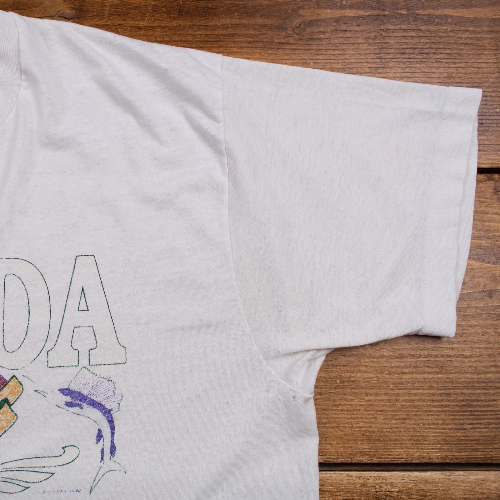 Fruit Of The Loom Vintage Fruit of the Loom Single Stitch T Shirt Graphic Size US XL / EU 56 / 4 - 7 Thumbnail