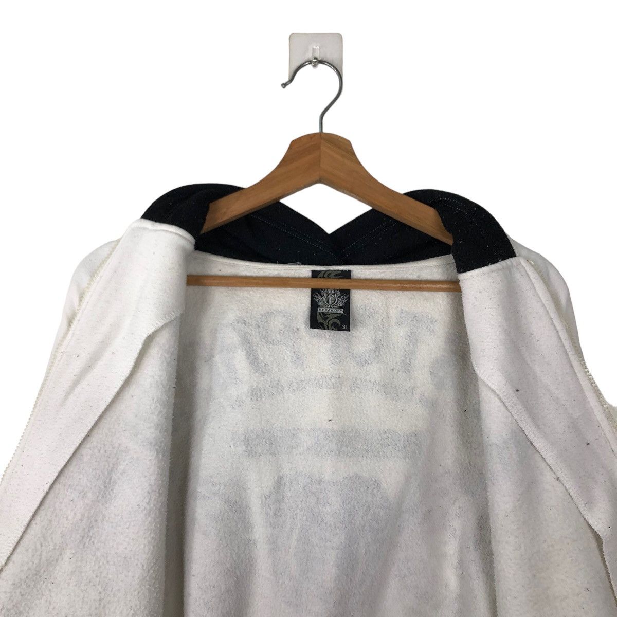 Japanese Brand 🔥90’s VINTAGE HOODIE JACKET BREAK OFF INSPIRE CHROME HEARTS Size US L / EU 52-54 / 3 - 9 Thumbnail