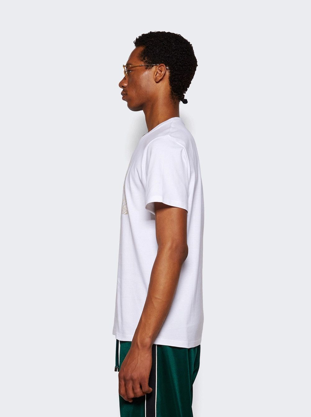 Loewe o1mle0226 Relaxed Fit Tee Shirt in White Size US S / EU 44-46 / 1 - 3 Thumbnail