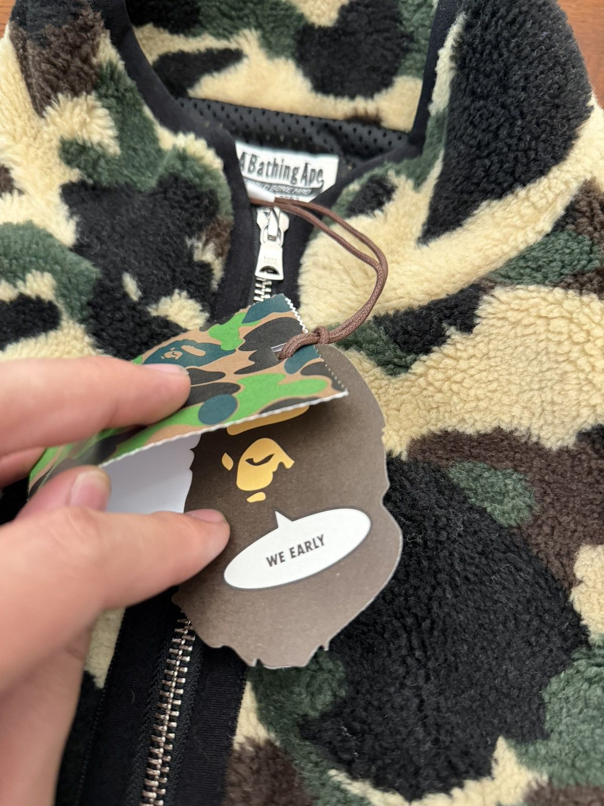 Bape BAPE BOA FLEECE, 1ST CAMO YELLOW Size US XL / EU 56 / 4 - 11 Thumbnail