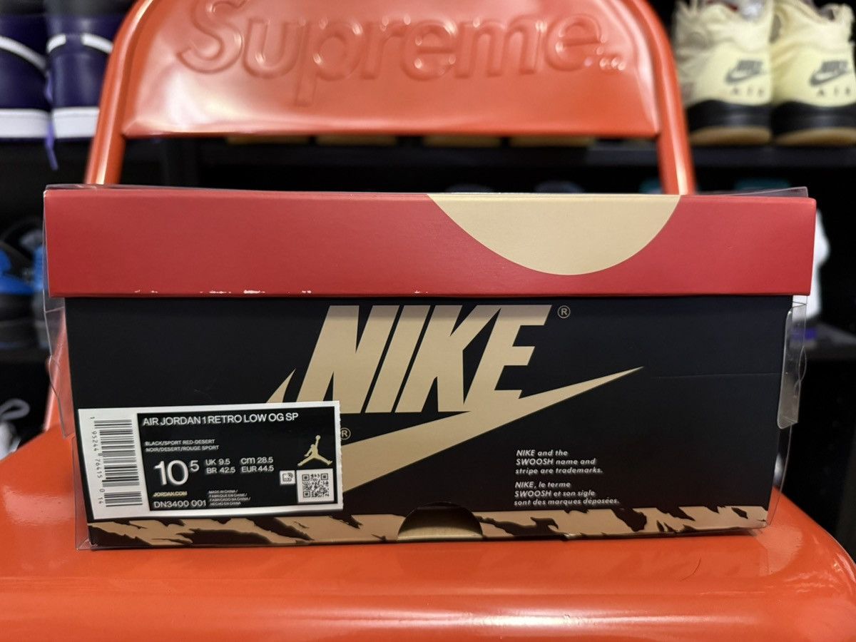 Jordan Brand SoleFly x Air Jordan 1 Low Retro OG SP ‘Everglades’ Size US 10.5 / EU 43-44 - 8 Thumbnail