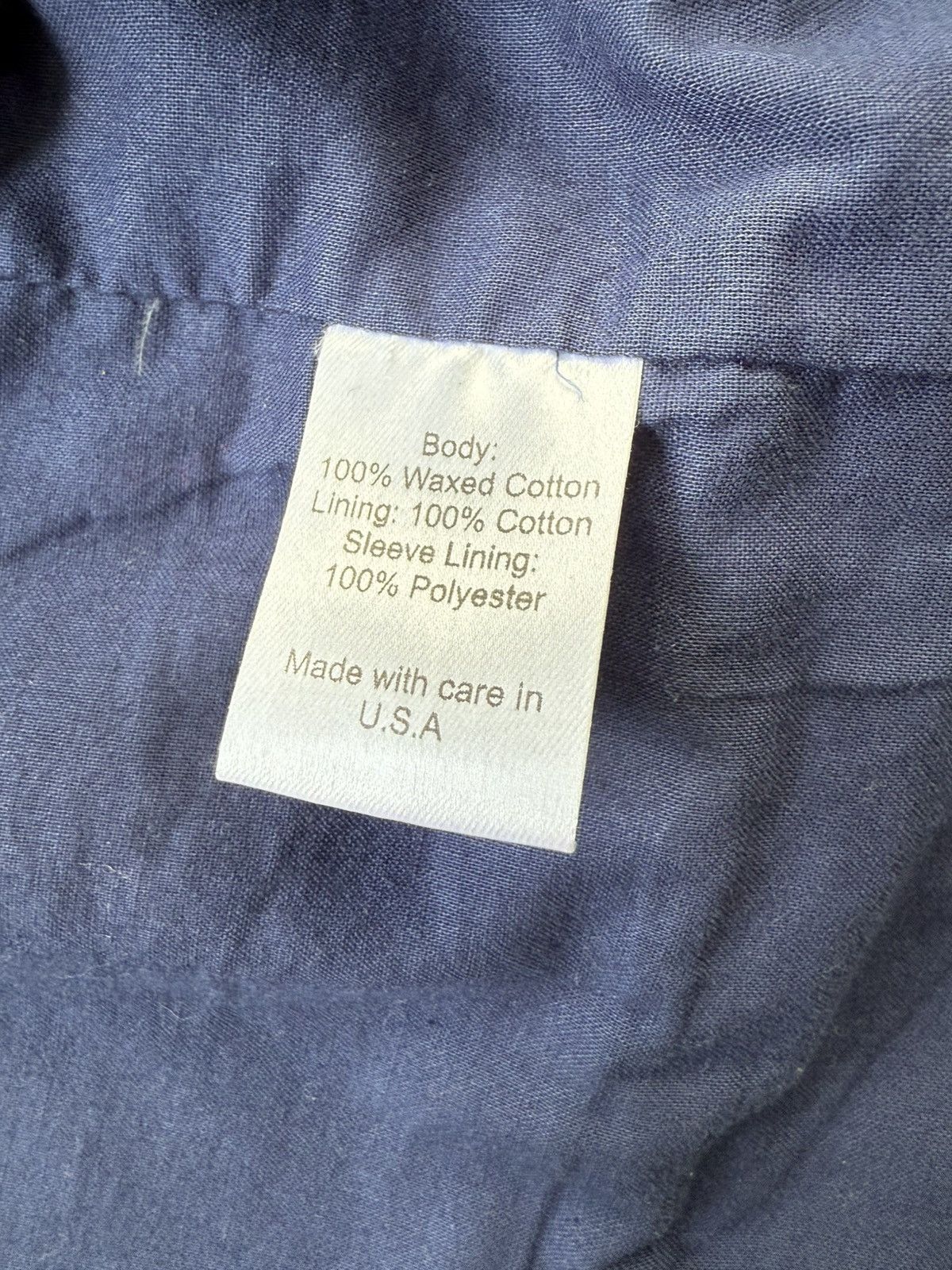 Corridor NYC Navy Waxed Cotton M65 Size US S / EU 44-46 / 1 - 5 Thumbnail