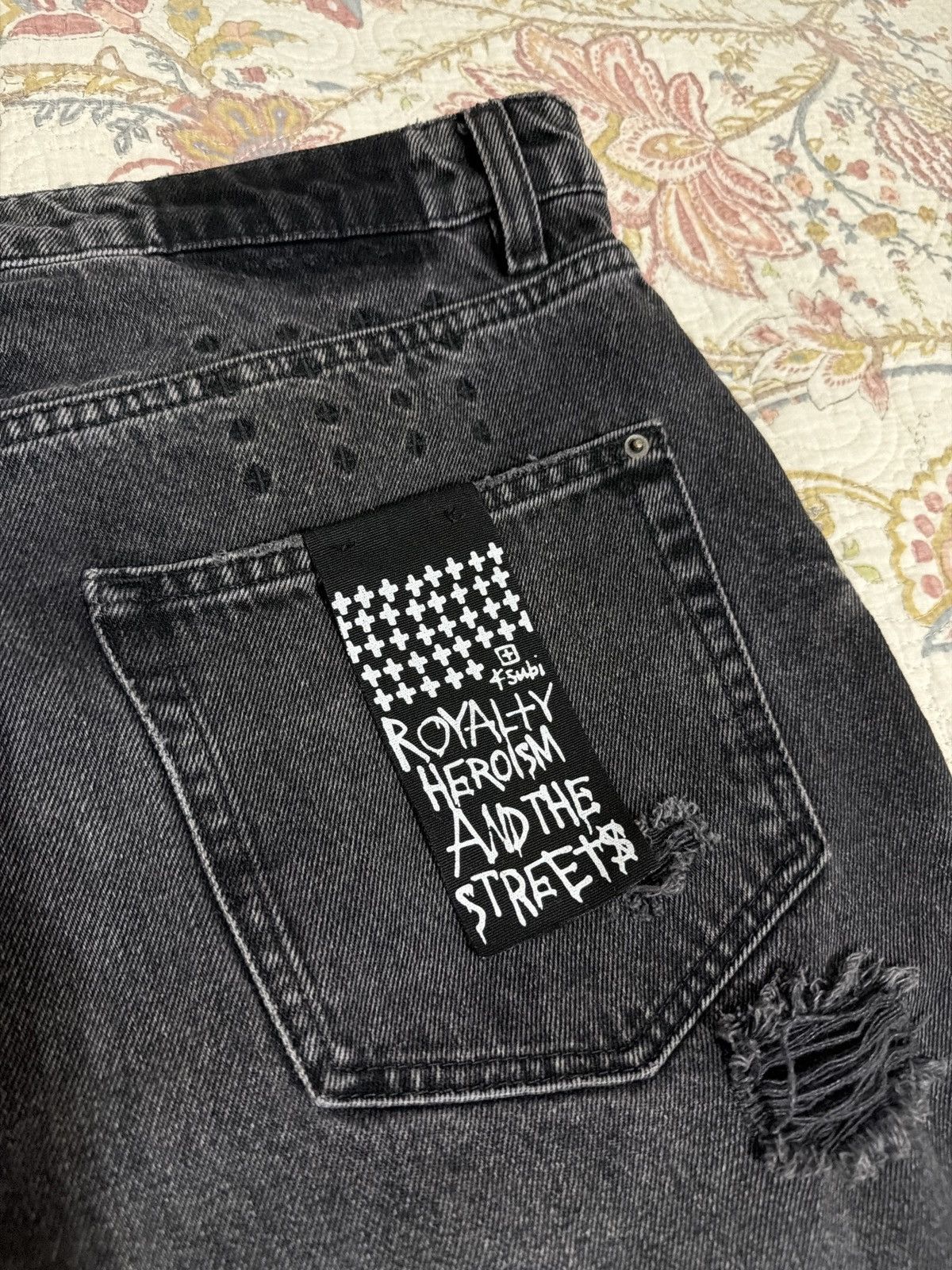 Ksubi Ksubi istressed black denim Size US 36 / EU 52 - 2 Thumbnail