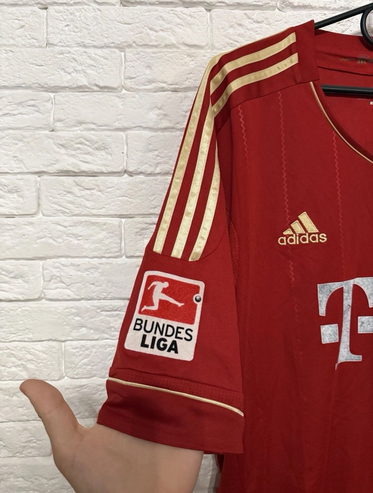 Adidas Adidas Bayern Munich 11 Home Jersey #28 BADSTUBER Football Size US XXL / EU 58 / 5 - 3 Thumbnail