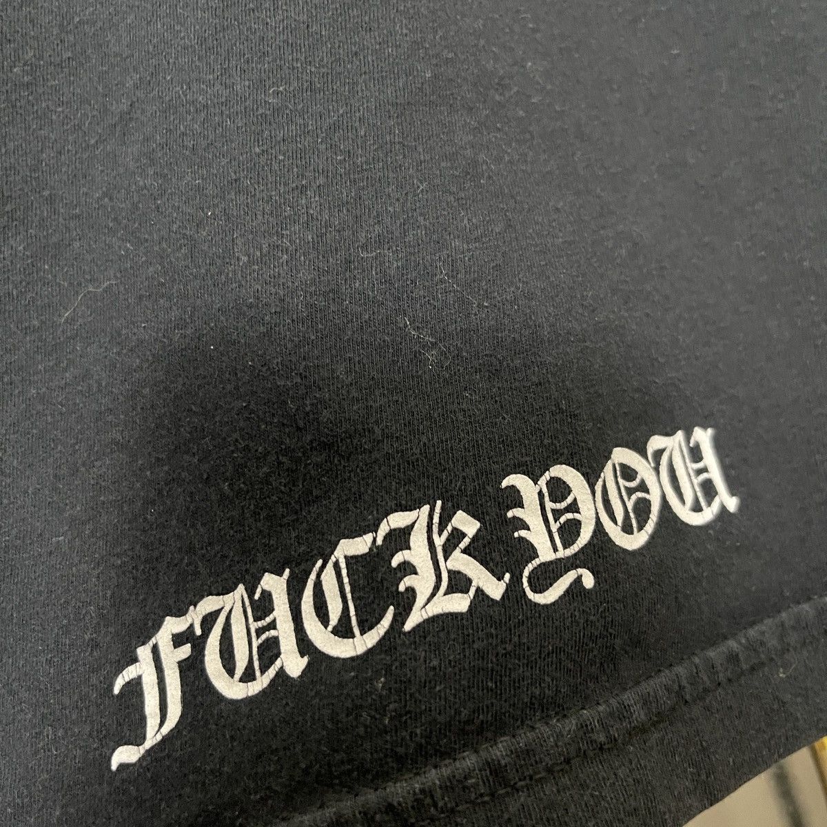 Chrome Hearts Chrome Hearts Los Angeles FUCK YOU Tees Size US M / EU 48-50 / 2 - 9 Thumbnail