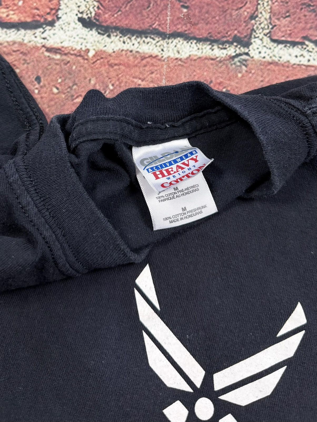 Gildan Vintage USAF Basic Recruit Tee Air Force Military Hotel Hell Size US M / EU 48-50 / 2 - 6 Thumbnail