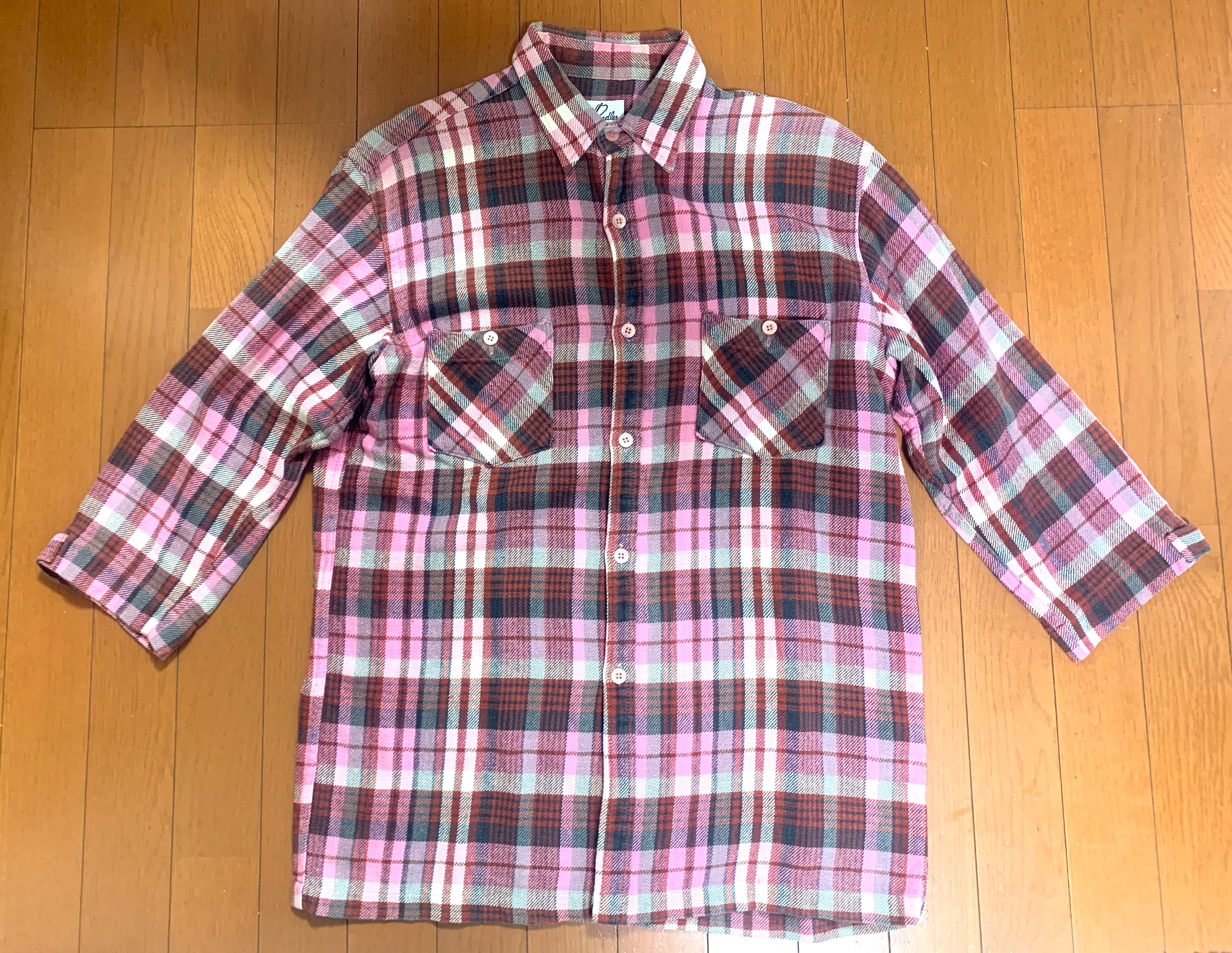 Needles Needles by Nepenthes 3/4 sleeve plaid shirt, size M Size US M / EU 48-50 / 2 - 1 Thumbnail