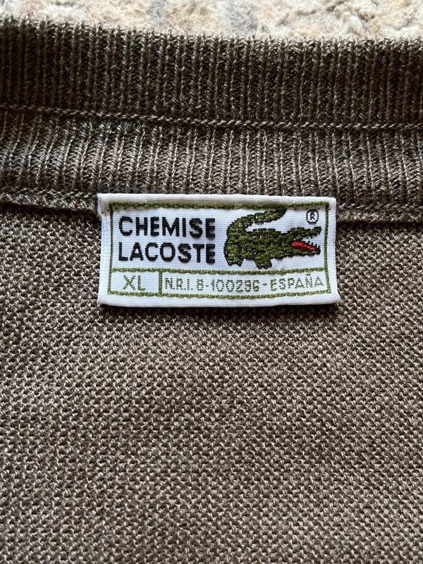 Lacoste Lacoste Chemise Sz XL Vintage 90s Cardigan Distressed Size US XL / EU 56 / 4 - 5 Thumbnail