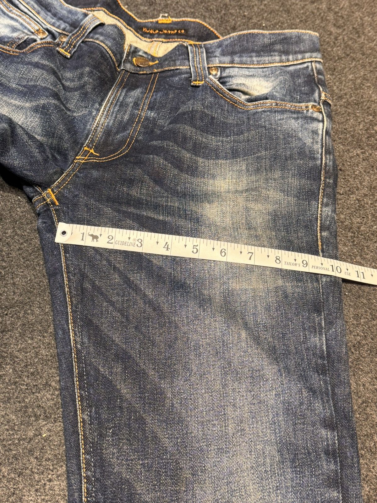Nudie Jeans Nudie Jeans Co.-Grim Tim (Dry Organic) Made in Italy Size US 32 / EU 48 - 12 Thumbnail