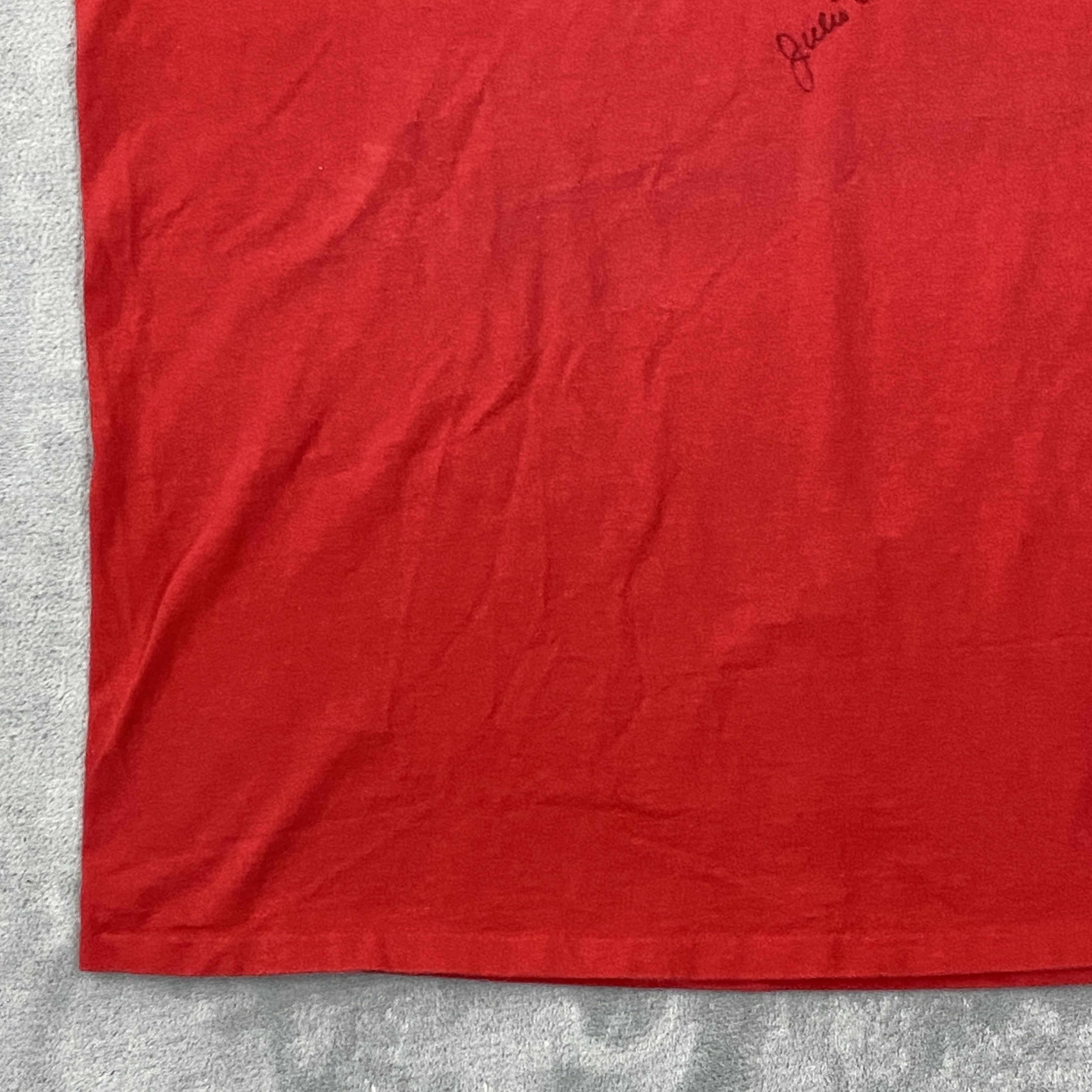 Nike × Vintage 80s JULIO CRUZ Hand Signed NIKE P.L.A.Y. T Shirt Men XL Size US XL / EU 56 / 4 - 8 Thumbnail