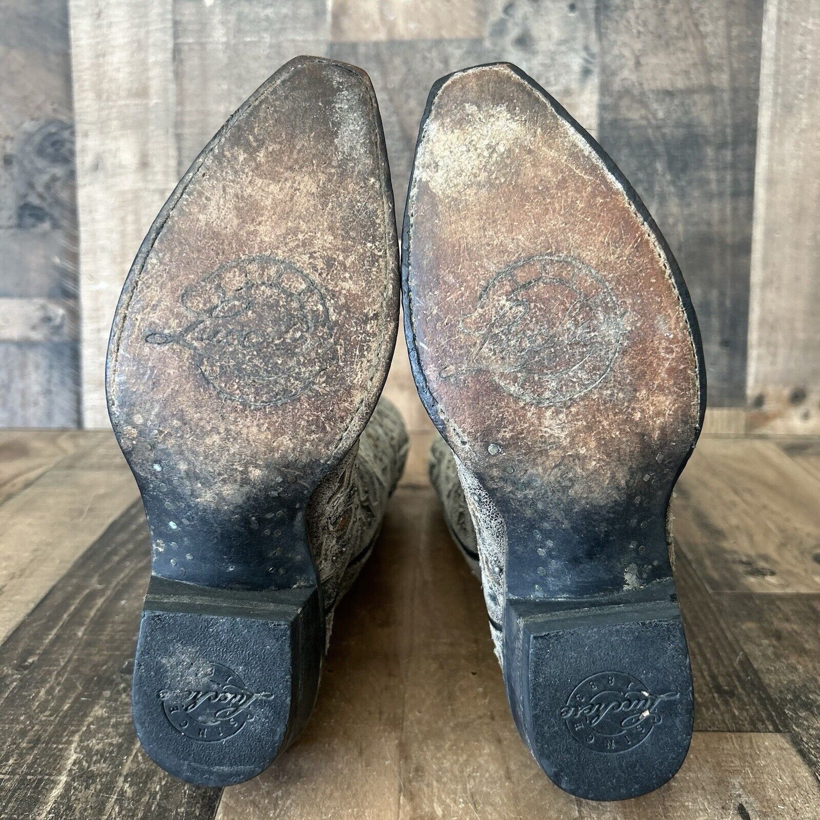 Lucchese Lucchese M5730 Snip Toe Studded Cowboy Boots Womens 6.5 B Size US 6.5 / IT 36.5 - 3 Thumbnail