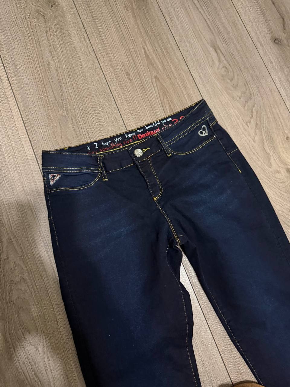 Desigual desigual jeans women size small blue Size 27" / US 4 / IT 40 - 3 Thumbnail