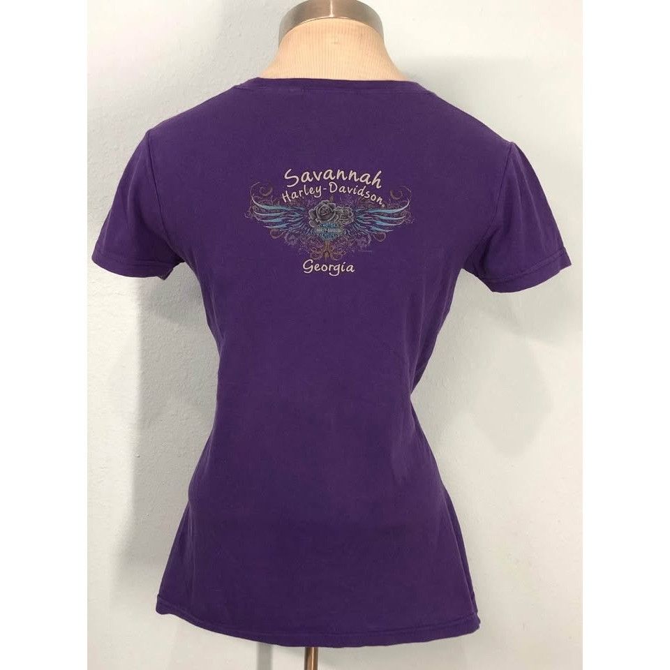 Harley Davidson Harley Davidson Shirt Medium Women Elastic Fabric Size M / US 6-8 / IT 42-44 - 2 Thumbnail