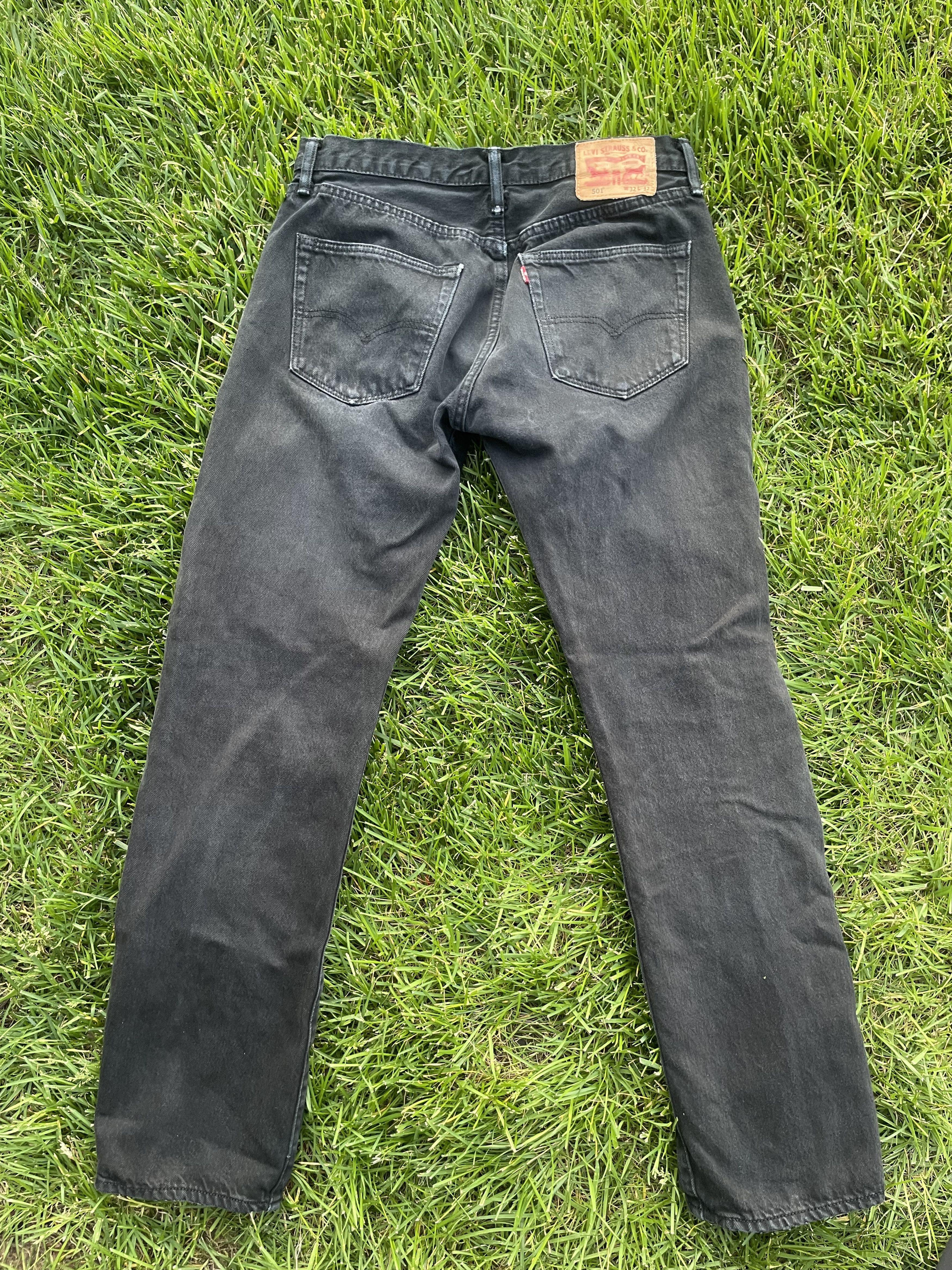 Levi's Vintage Clothing Levi's 501 Black Denim Size US 32 / EU 48 - 2 Thumbnail
