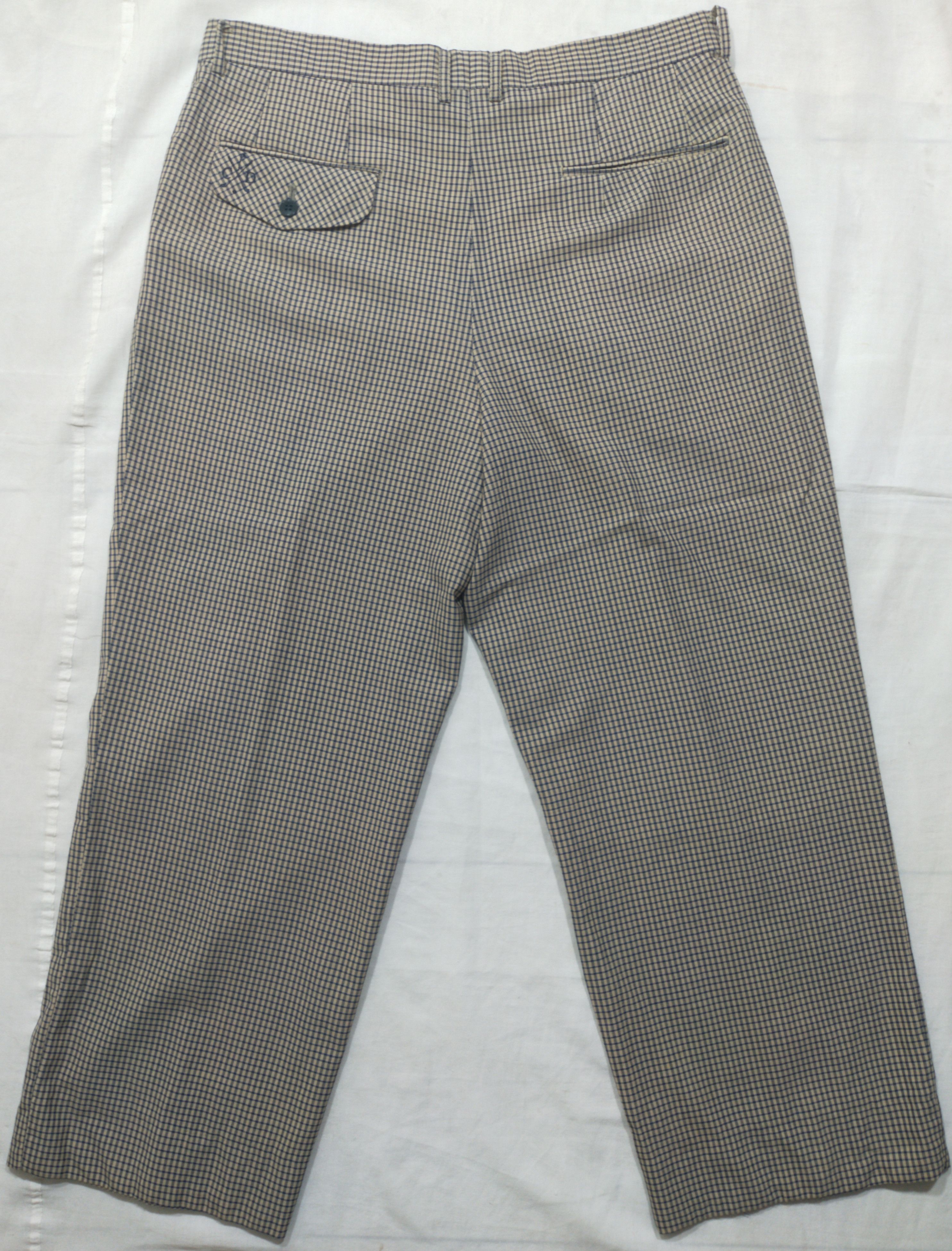Christian Dior Monsieur Christian Dior Vintage Plaid Formal Pants Size US 32 / EU 48 - 2 Thumbnail