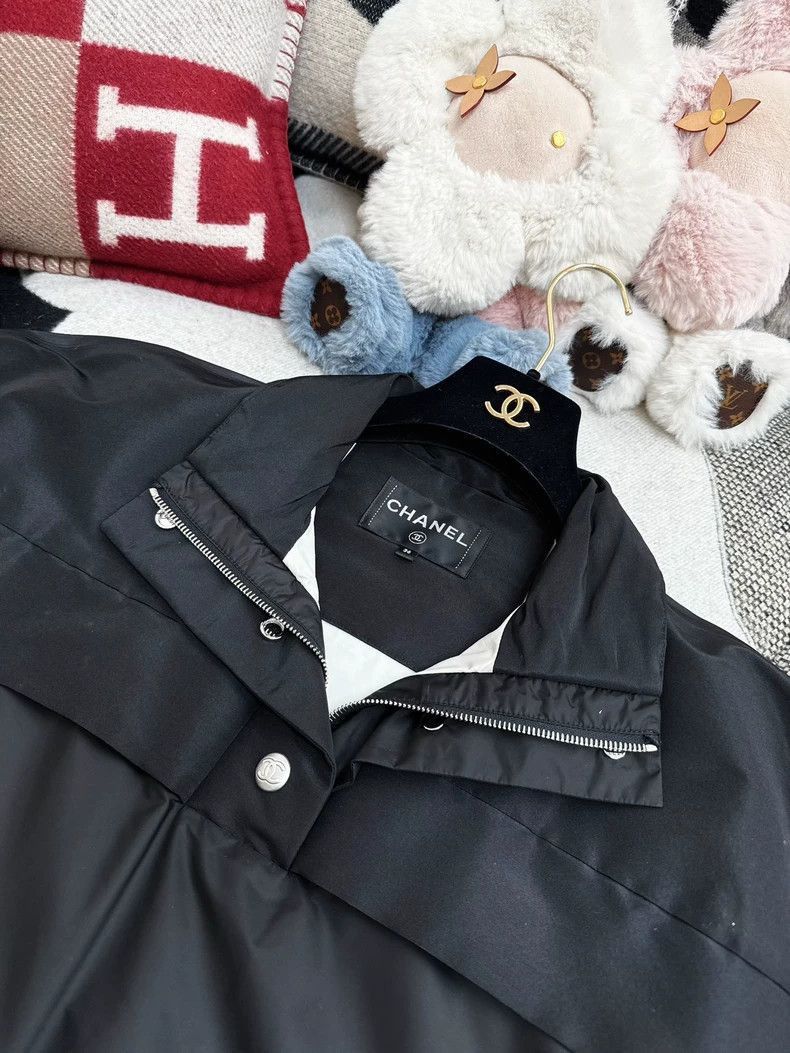 Chanel Black Ski Vest Jacket