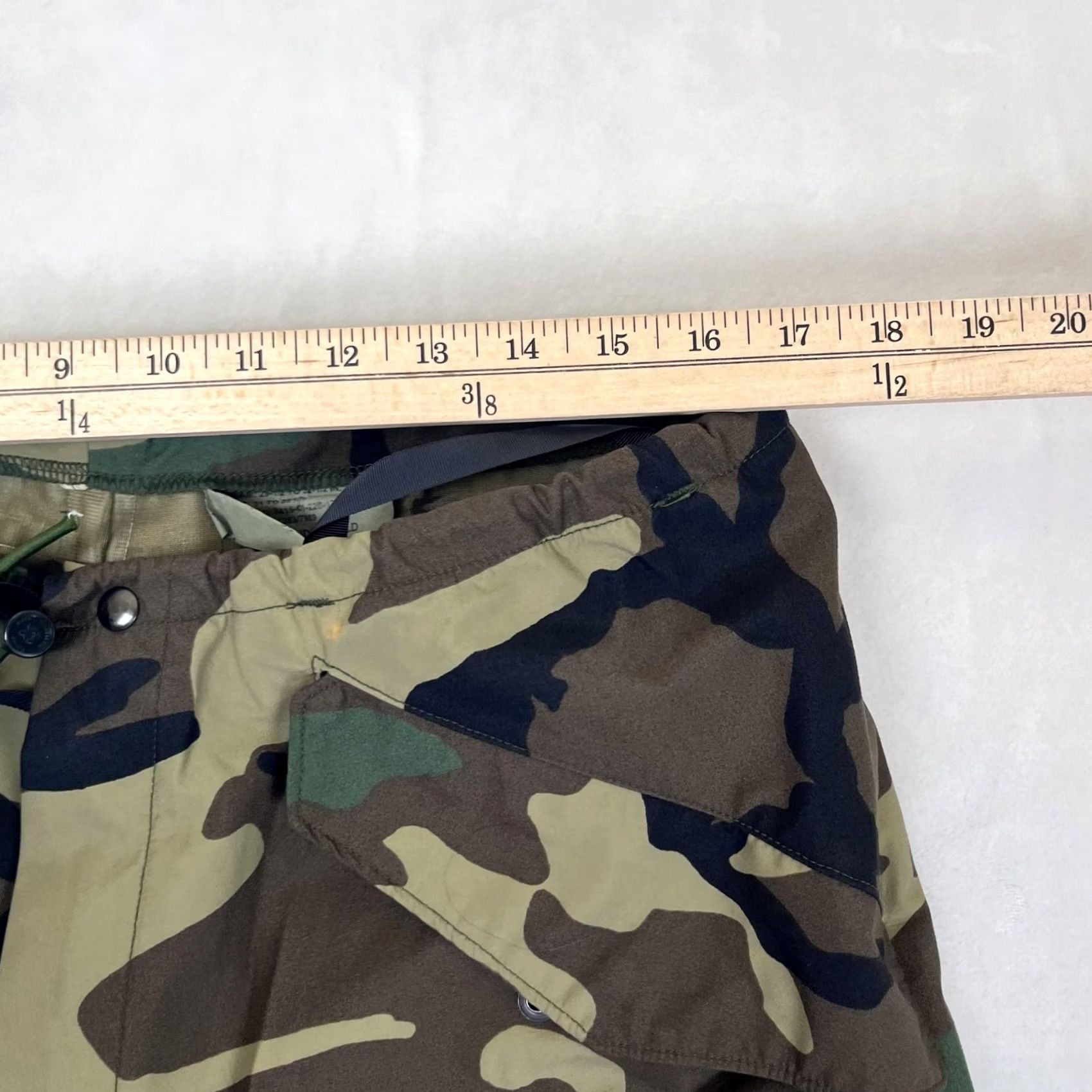 Vintage Federal Prison Industries Snow Pants Mens 34x32 Camouflage ECWCS Cold Weather Woodland Size US 34 / EU 50 - 5 Thumbnail