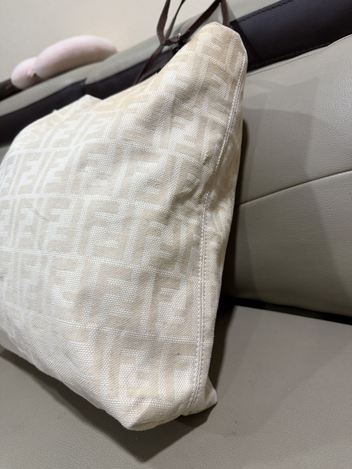 Fendi Authentic Fenci Zucca Monogram Tote Bag Size ONE SIZE - 11 Thumbnail