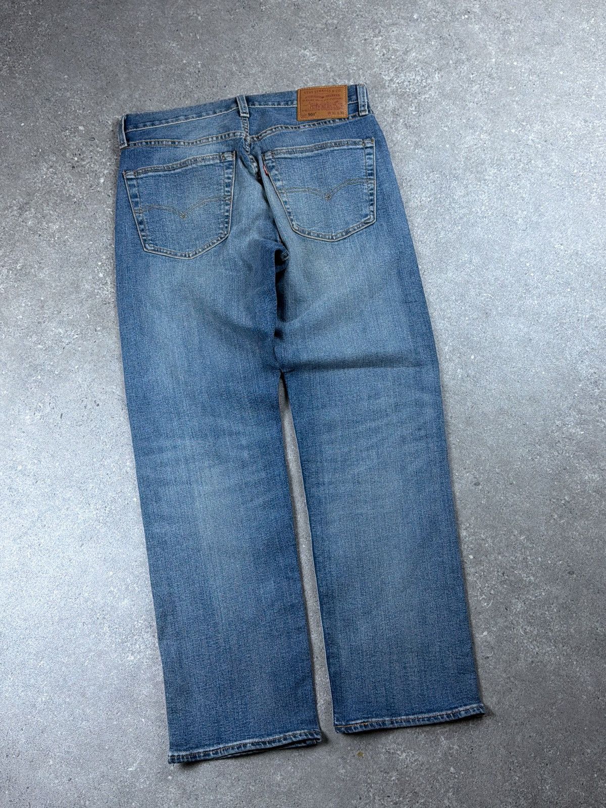 Levi's Vintage 00s Levi’s 501 Japan - Faded Mud Wash, Distressed Size US 31 - 2 Thumbnail