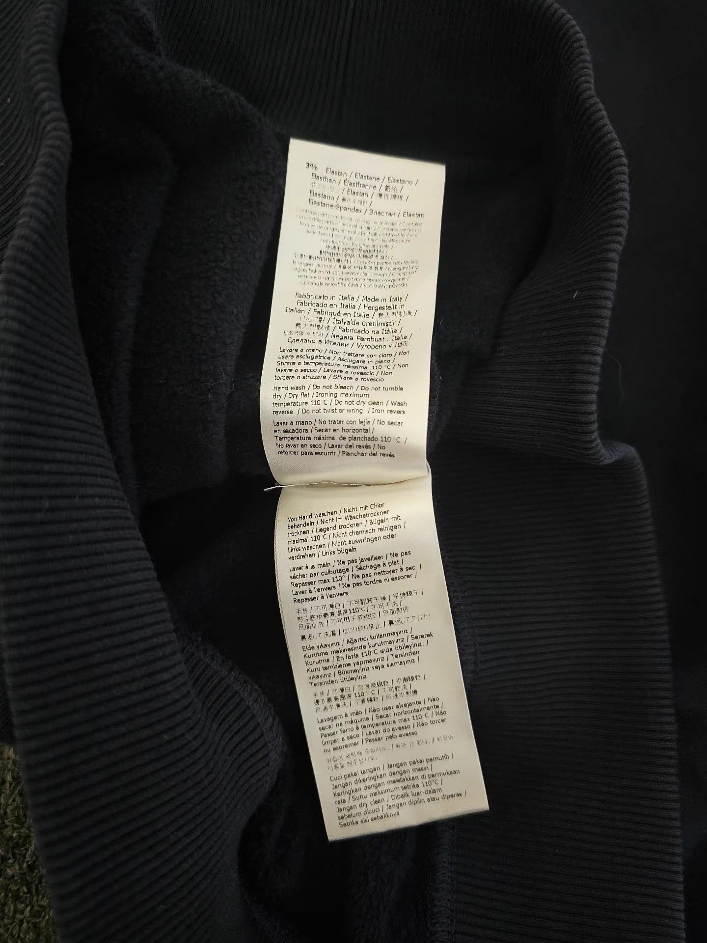 Fendi Fendi Dark Blue Sweatshirt Size US M / EU 48-50 / 2 - 2 Thumbnail