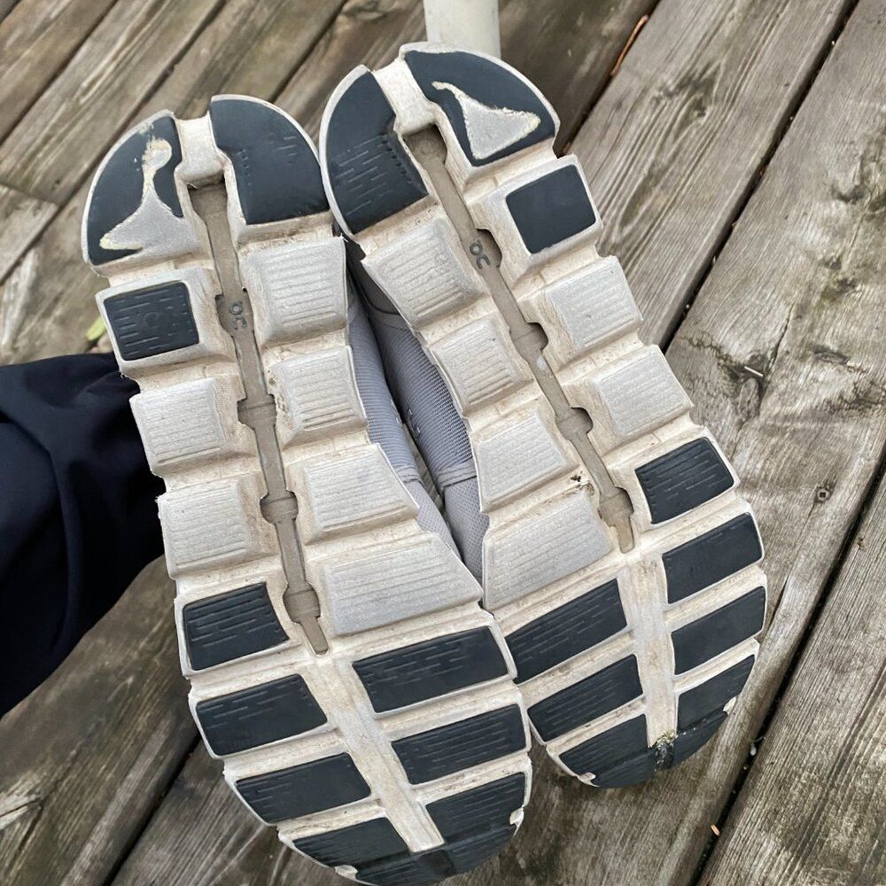 On ON Cloud 5 Waterproof Gllacier Grey White Mens Size 11 Size US 11 / EU 44 - 8 Thumbnail