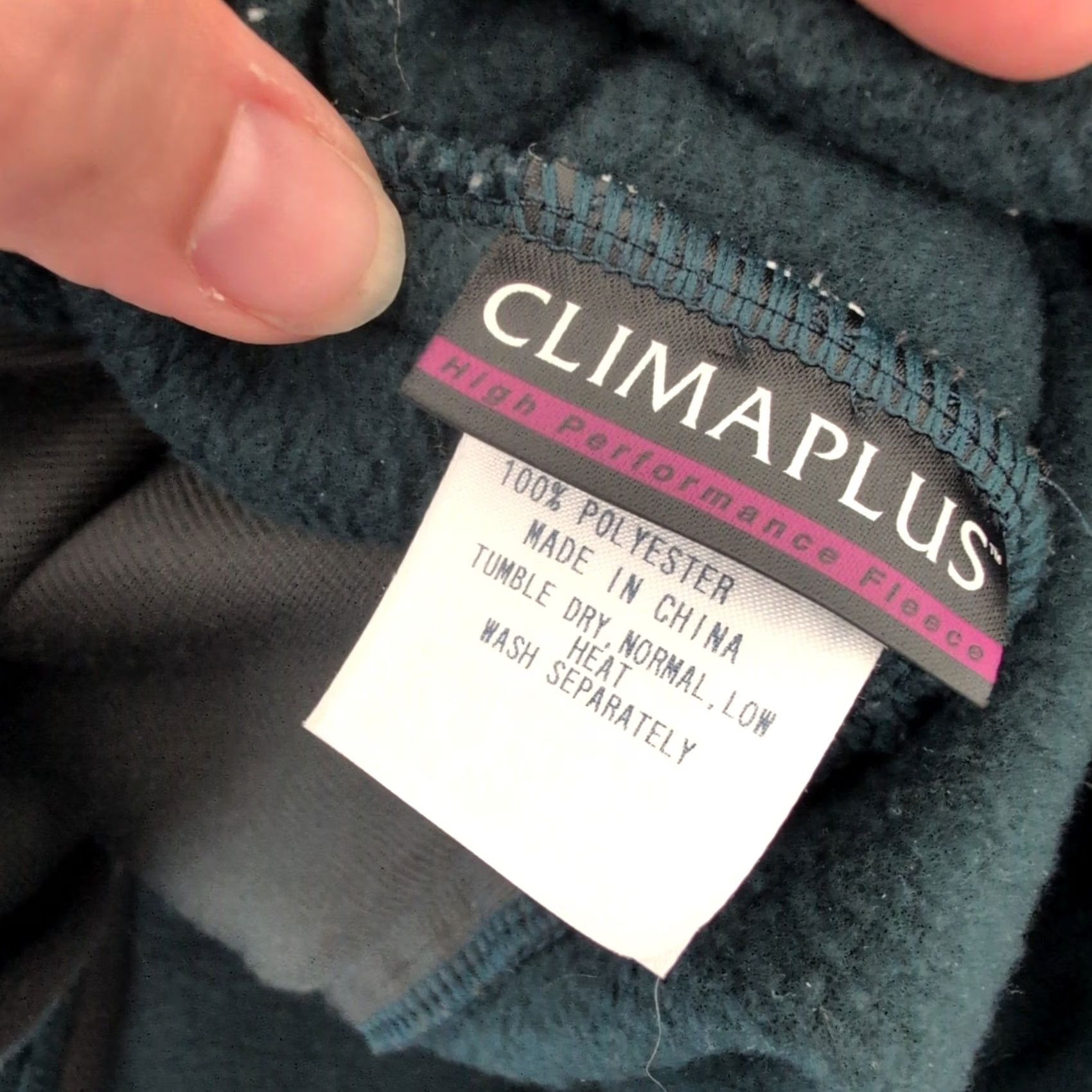Montbell VINTAGE? Mont Bell Clima Plus Fleece Hoodie Blue Men's M Mid Weight Warm Excellent Size US M / EU 48-50 / 2 - 7 Thumbnail