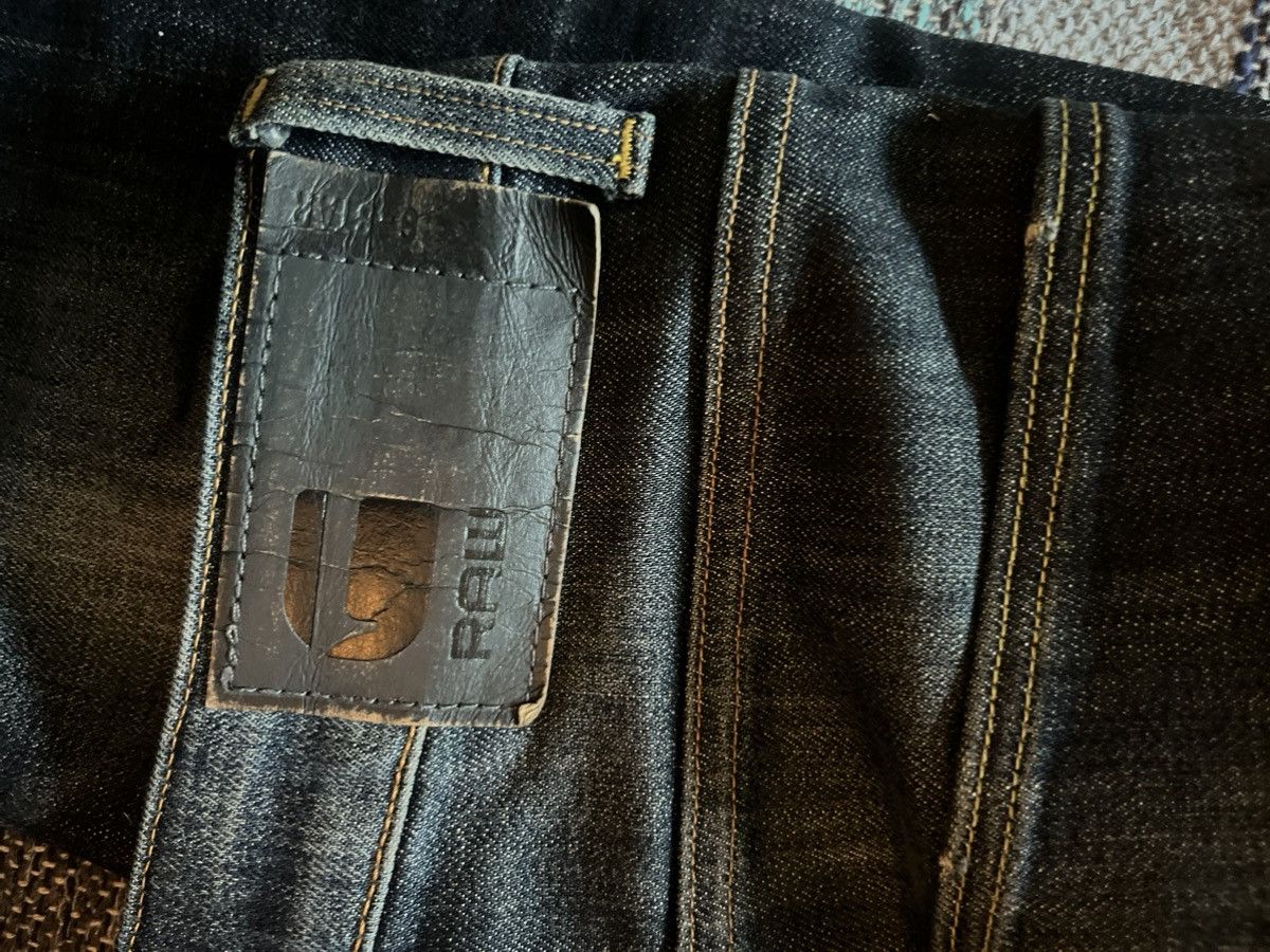 G-Star G-Star Dark Denim Straight Legged Jeans Size US 32 / EU 48 - 7 Thumbnail