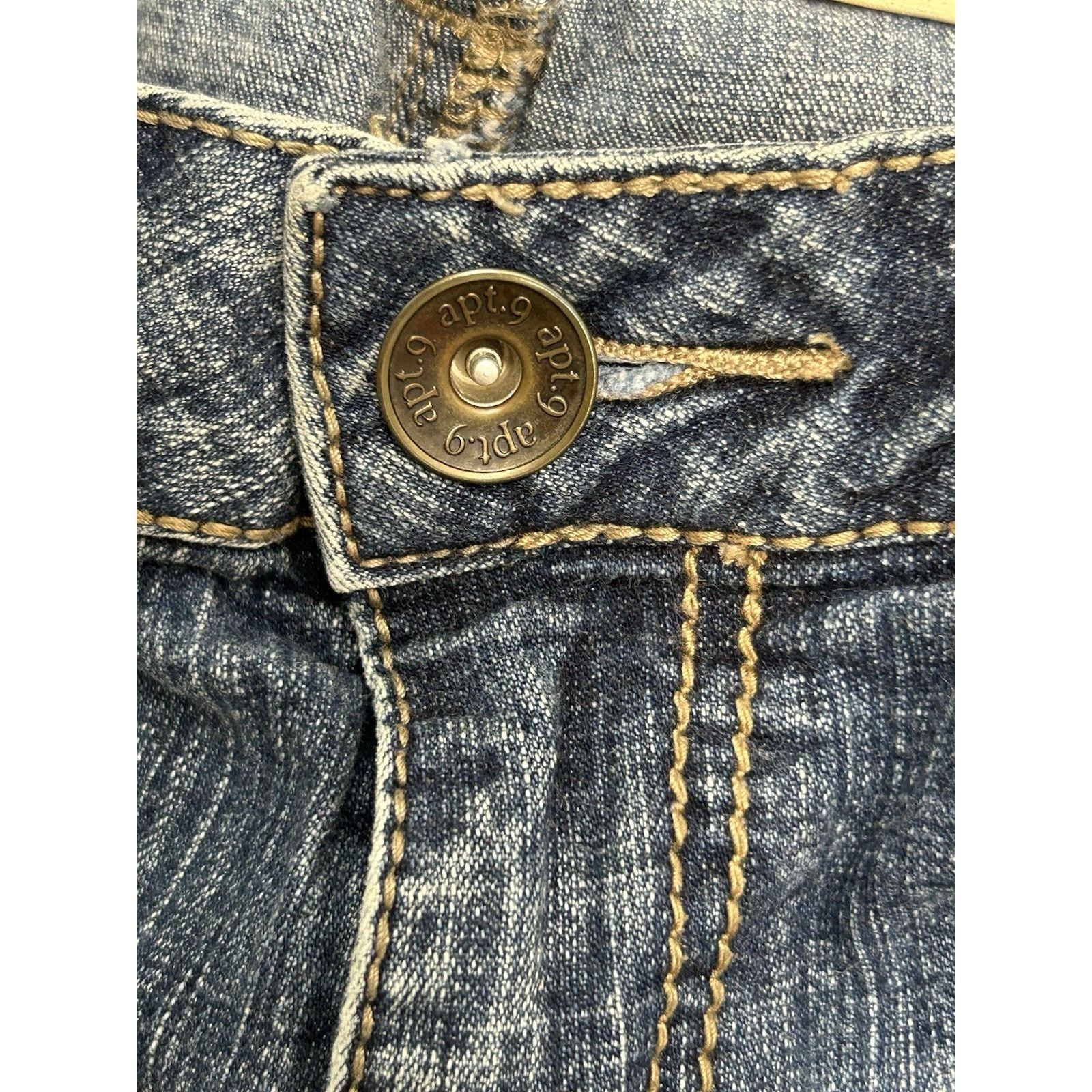 Apt. 9 APT.9 Jeans Women's size 6 Denim Stretch Mid Rise (30x29). Size 28" / US 6 / IT 42 - 6 Thumbnail