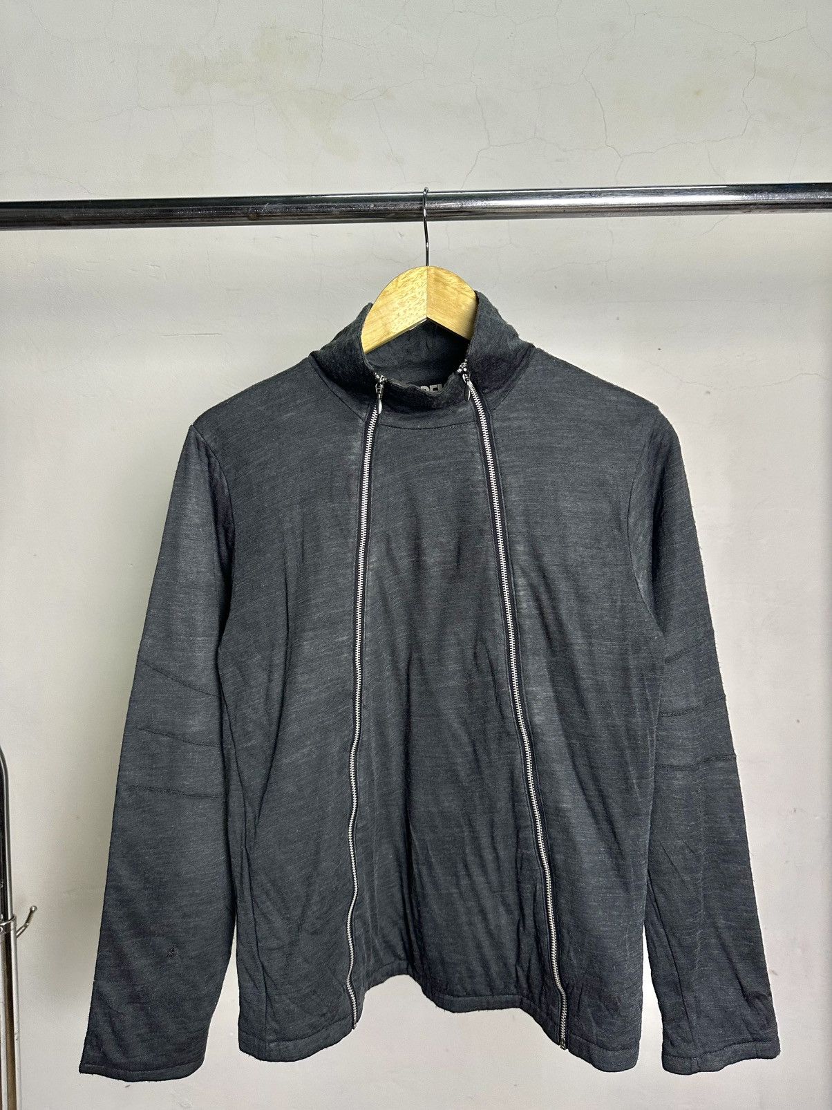 If Six Was Nine PPFM Double Zip Up Punk Asymmetrical Jacket Size US M / EU 48-50 / 2 - 4 Thumbnail