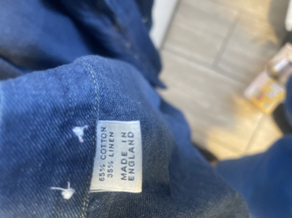 Drake's Drake's Indigo Workshirt Size US XS / EU 42 / 0 - 4 Thumbnail