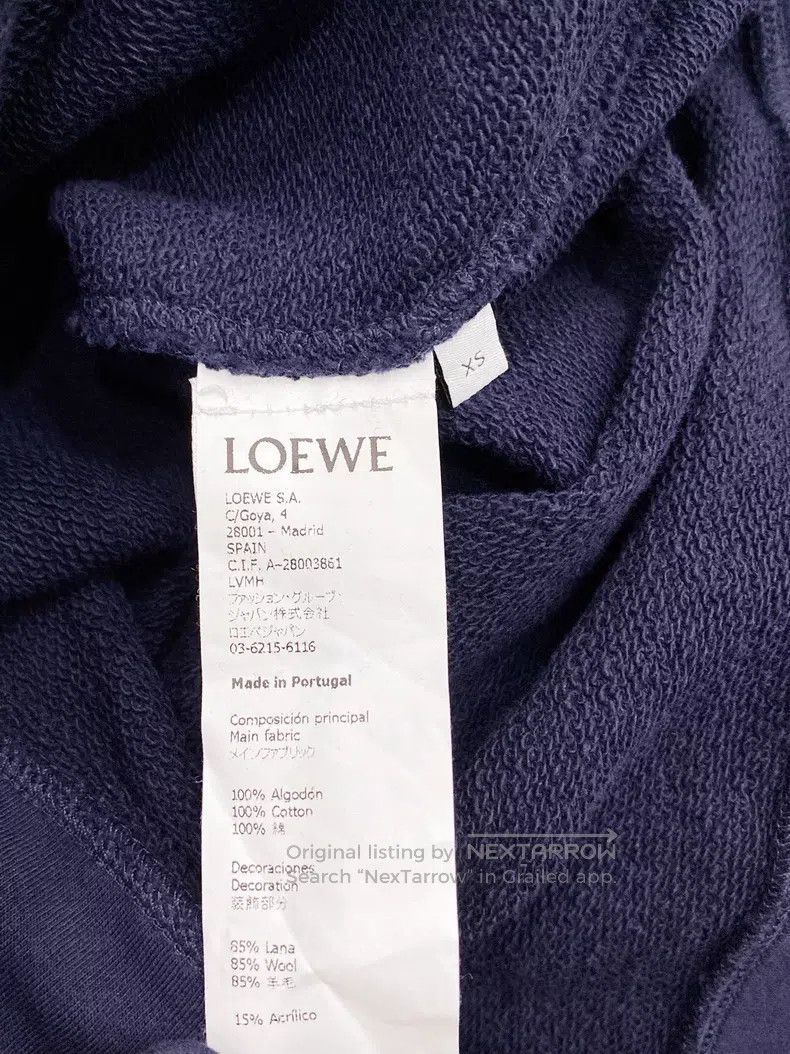 Loewe Loewe Letter Print Hoodie Top Size US XS / EU 42 / 0 - 5 Thumbnail