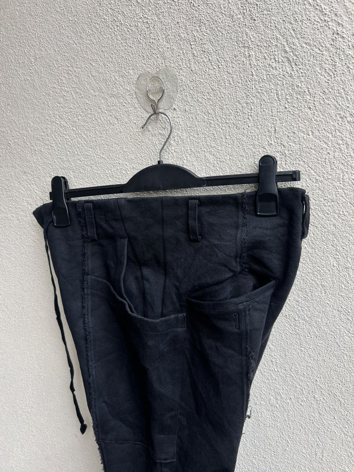 Bajra Bajra Made in Japan Raw Cut Black Trouser Stretch Pant Size US 30 / EU 46 - 22 Thumbnail