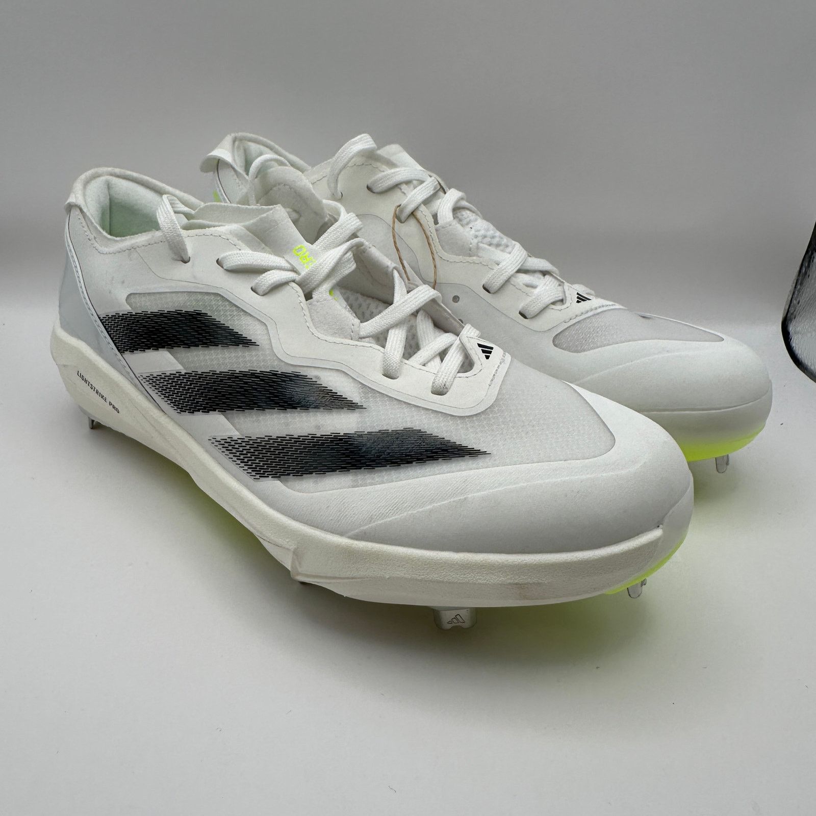 Adidas Adidas Adizero Instinct+ Softball Cleats Wms 8.5 White/Neon Size US 8.5 / IT 38.5 - 3 Thumbnail