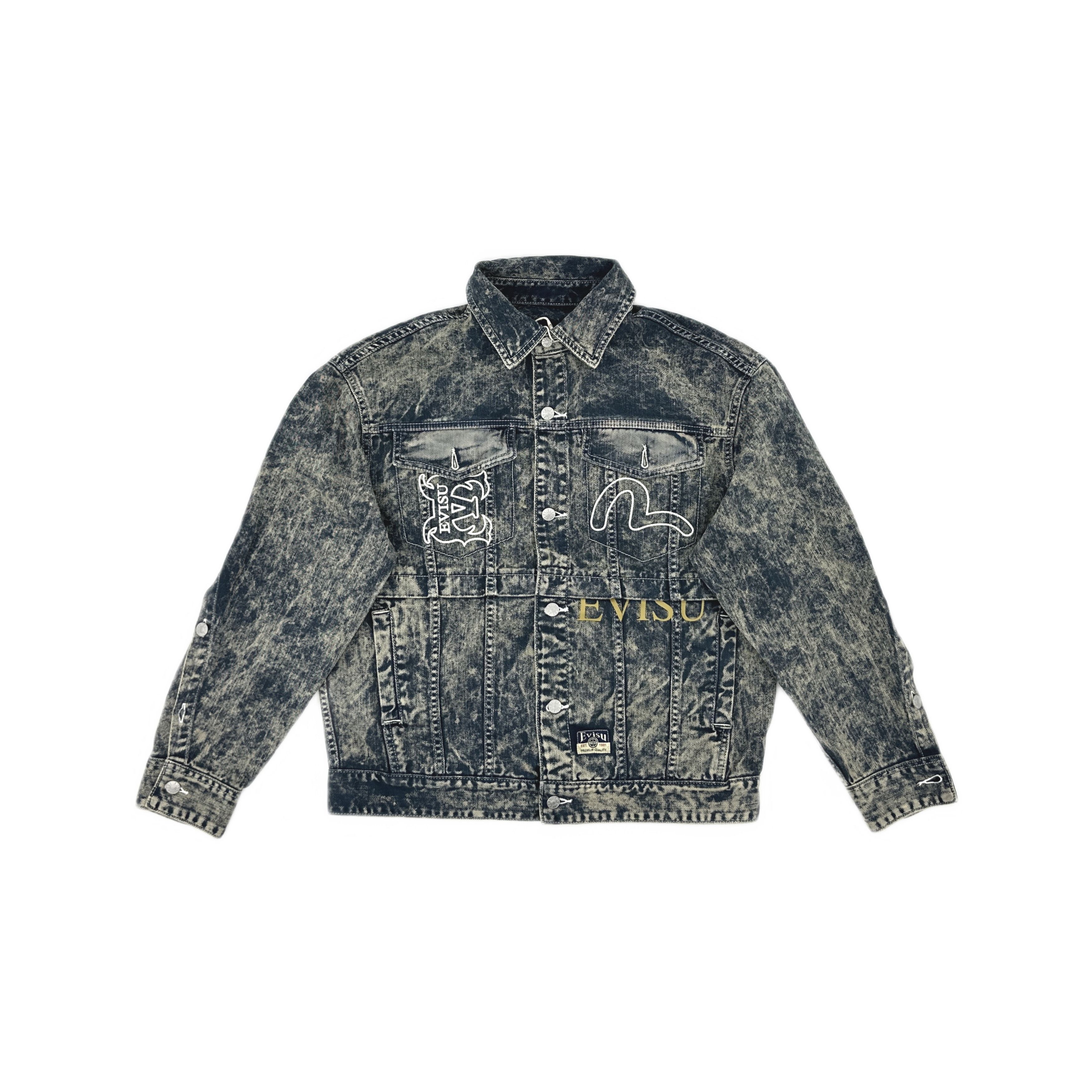 Evisu × Palace 2024 S/S Evisu X Palace Denim Jacket | Grailed
