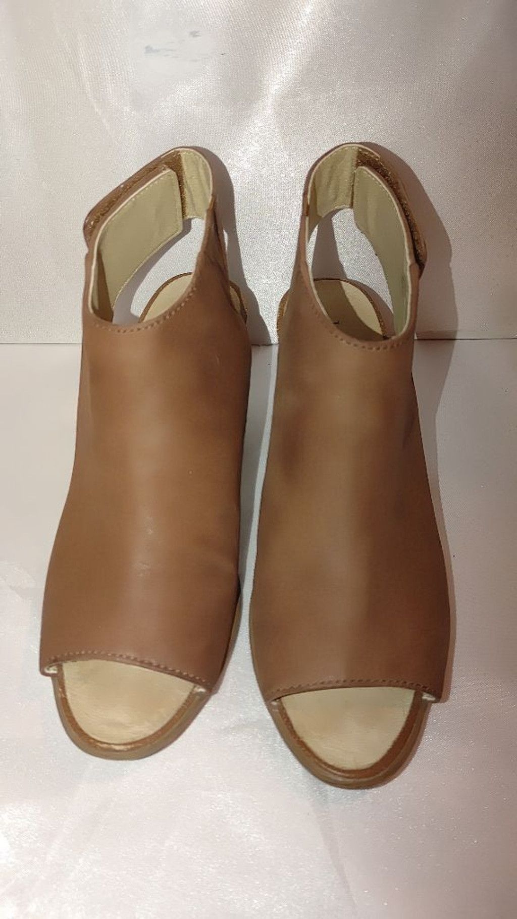 JOSEF SEIBAL Josef Seibel Bonnie 09 Leather Peep Toe Booties Size 38 Size US 7 / IT 37 - 6 Thumbnail